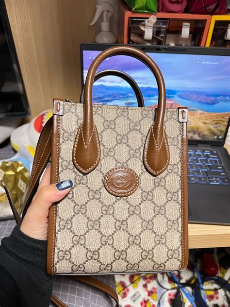 gucci retro mini tote